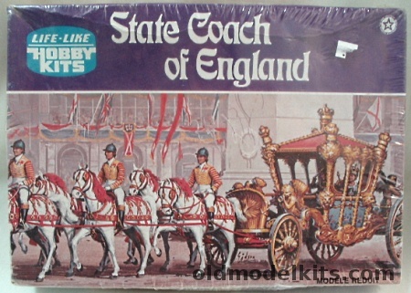 Life-Like 1/48 State Coach of England - (ex Miniature Masterpieces), 09670 plastic model kit